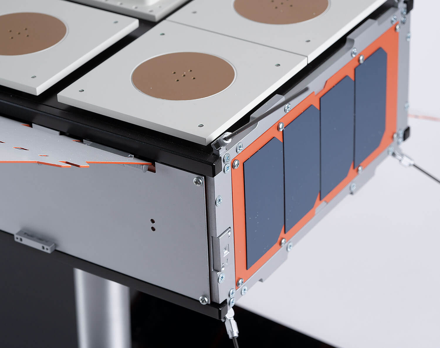 The Faraday satellite model for In-Space Missions was created by Crux Design Agency